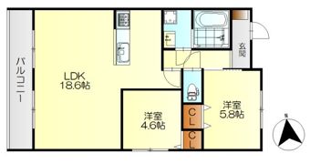 セブンプロート天応大浜の間取り画像