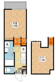 デ・クメール西小路の間取り画像