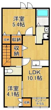 ラピュタ宮前の間取り画像