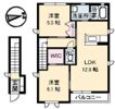 アークK A棟の間取り画像