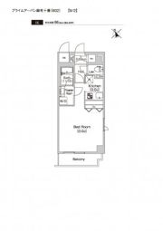 プライムアーバン麻布十番の間取り画像