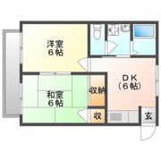 メゾンひかりⅠの間取り画像