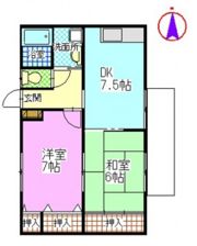 マスカットの間取り画像