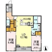 CLASSEUM仙台小田原 Ⅲの間取り画像