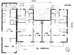 アーバングレイス西荻の間取り画像