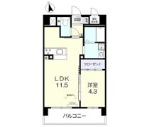 サンセール東古松Ⅱの間取り画像