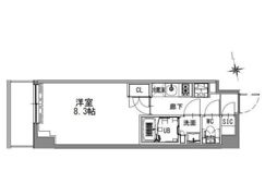 S-RESIDENCE浅草の間取り画像