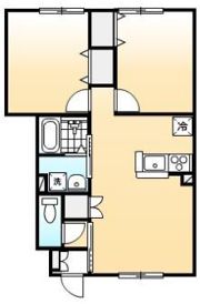 エルメゾン新涯の間取り画像