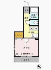 オーガスタ篠崎の間取り画像