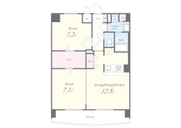 グランディール タチバネの間取り画像