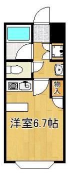 オアシス枝光IIの間取り画像