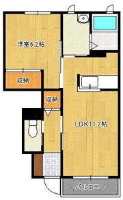 シャーメゾンKT A棟の間取り画像