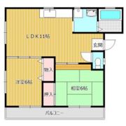 ピュアハイツAの間取り画像