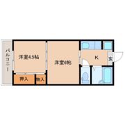 平和マンション上杉の間取り画像