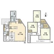 三橋戸建の間取り画像