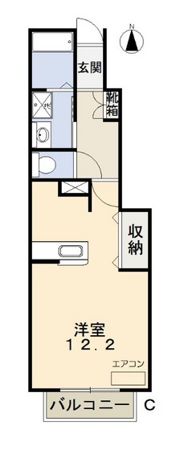 キャトルセゾンの間取り画像