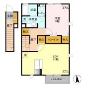 サンセールの間取り画像