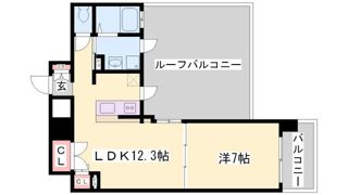 アルファレガロ神戸ウエストの間取り画像