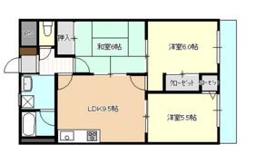 ハイム波多野Ⅱの間取り画像