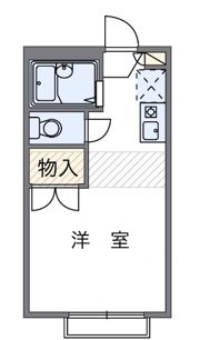 レオパレスプルニエの間取り画像