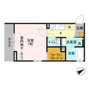 フルール・ヴィラの間取り画像