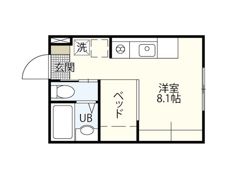 ハイドランジア草津の間取り画像