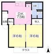 メゾン金古の間取り画像