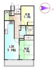 ファミールタワープラザ岡山イーストタワーの間取り画像