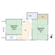 新堂マンションの間取り画像