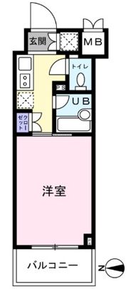 ルーブル蒲田壱番館の間取り画像