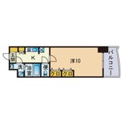 ロイヤルコンフォート渡辺通の間取り画像