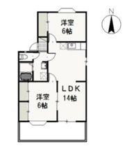 アンジェリーク・ドミール Bの間取り画像