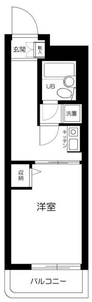 メゾン・ド・クリスタルの間取り画像