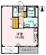 メゾン ルミナスの間取り画像