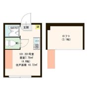 フレシール尾久の間取り画像