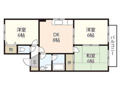 ドルフ井口台A棟の間取り画像