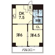 藤一第3ビルの間取り画像