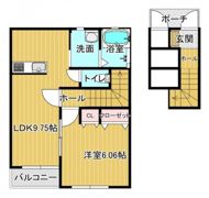 K－secondの間取り画像