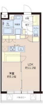 レクシード目白の間取り画像