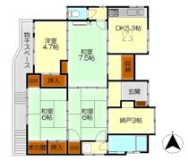 宮原4丁目10番戸建の間取り画像