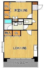 クレイントータスの間取り画像