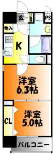 OWLSTYLE UCHISANGEの間取り画像