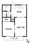 マンションDAIの間取り画像