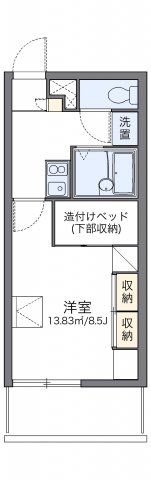 レオパレス壺屋の間取り画像