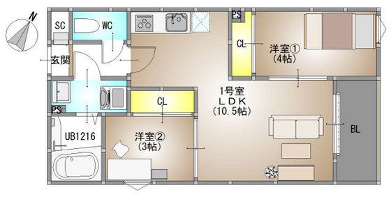 間取図