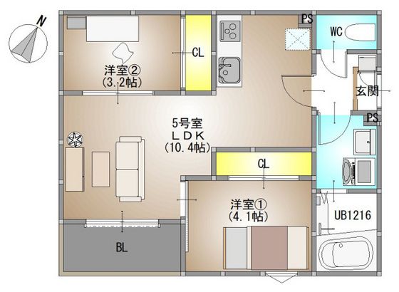 間取図