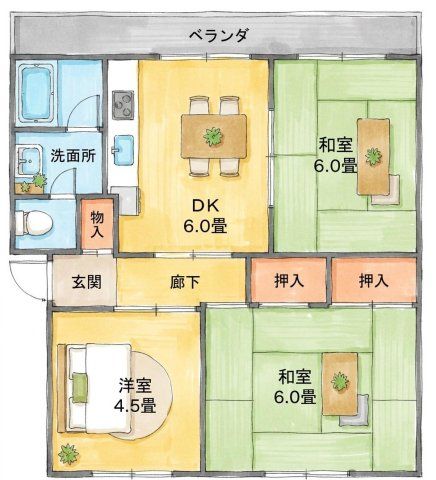 間取図