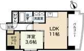 ユートピア舟入中町の間取り画像
