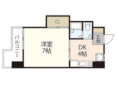 ヴィラ丸本の間取り画像