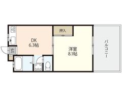 西本ビルの間取り画像